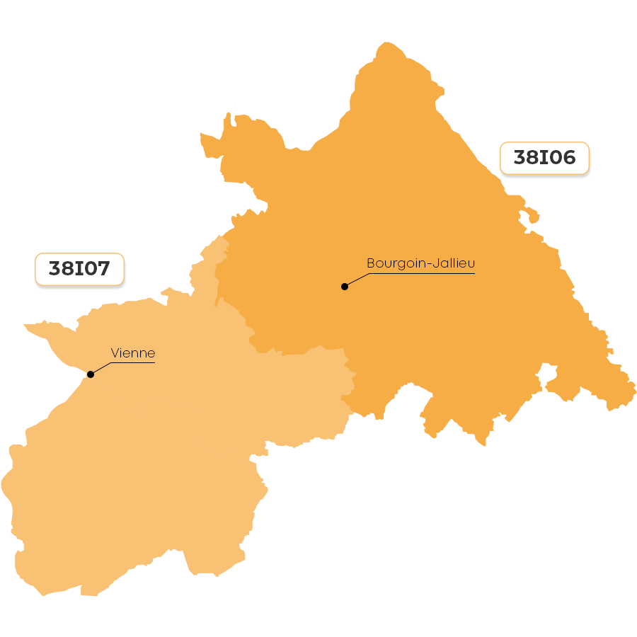Localisation des Unités de soins Pédopsychiatrie